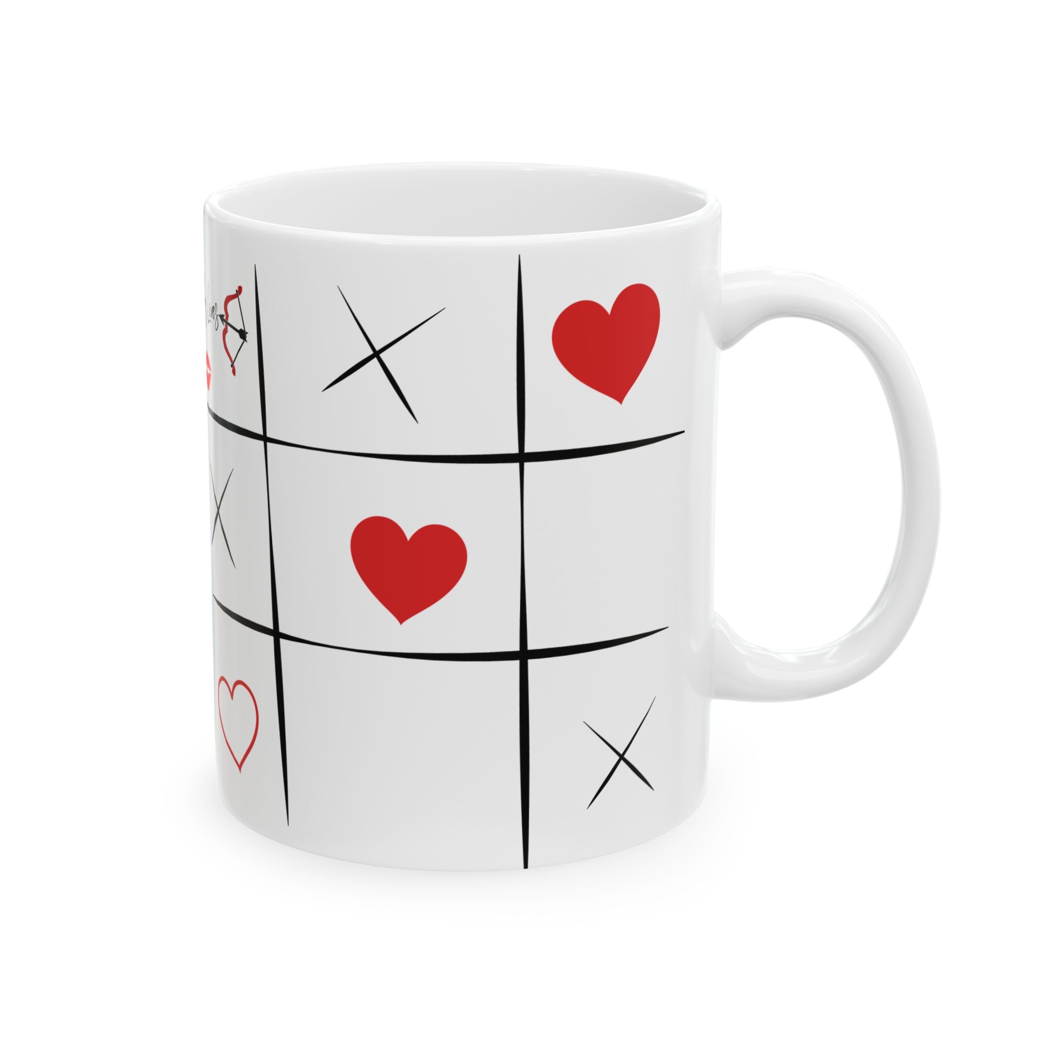 Mug - Tic Tac Toe Game Conversation Starter for Kindness and Respect